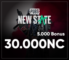 Pubg New State - 30.000NC + 5.000 Bonus